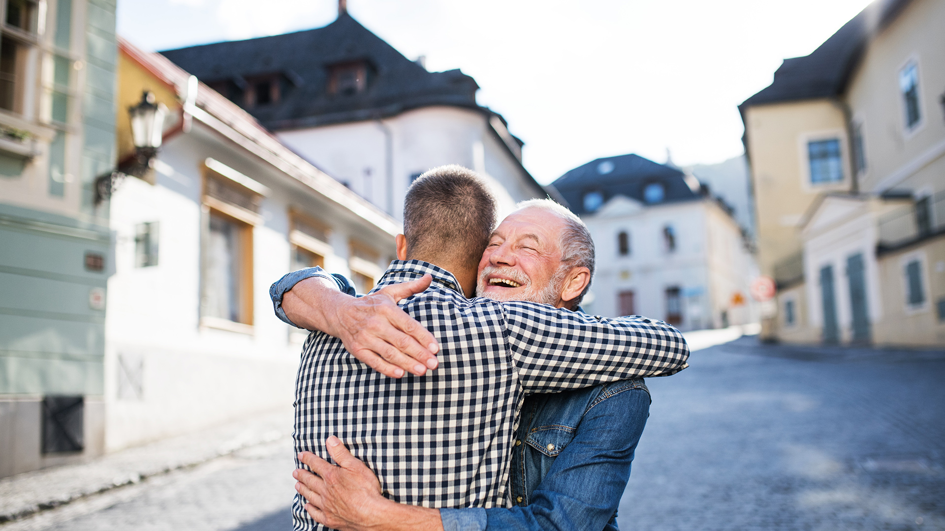 Father-Son-Hug